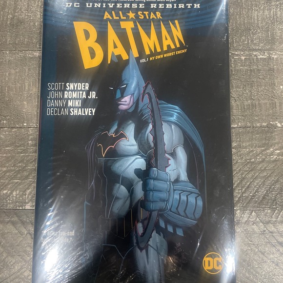 DC Universe Rebirth - ALL-STAR BATMAN - MY OWN WORST ENEMY  - Vol.1 NWT Sealed - Picture 1 of 2